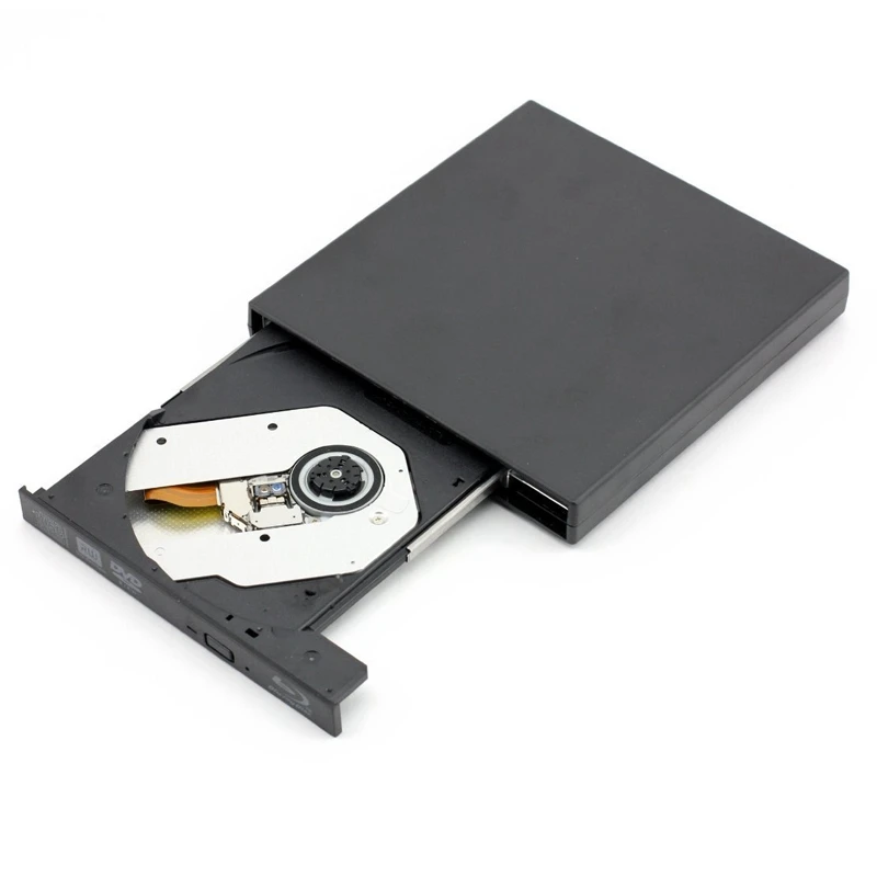  Bluray горелка внешний тонкий USB 2 0 BD-RE CD/DVD RW Запись воспроизведения 3D 4K Blu-Ray диск для ноутбука нетбука