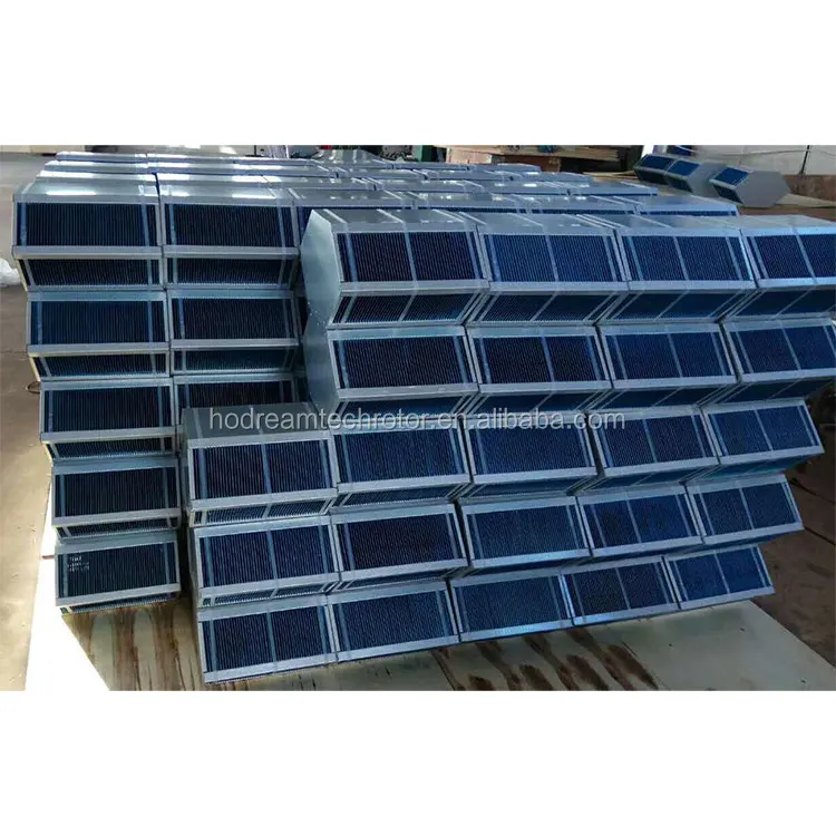 
2-side press shaping cross counter flow antiseptic hydrophilic aluminium foil air hrv core 