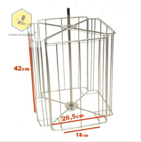 Wholesale 4 frame 201/304 Stainless steel Manual Honey extractor