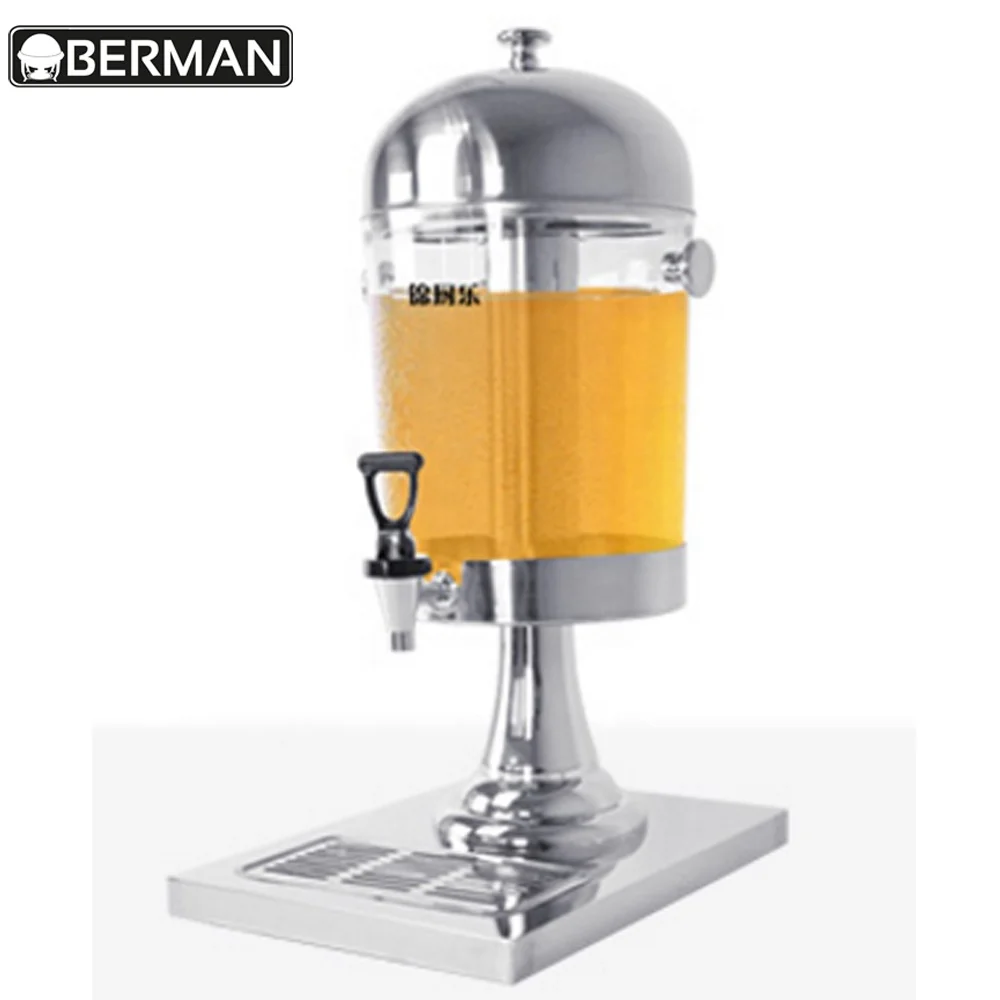 Juice cooling machine 2 door plastic ice table top display beverage drink dispenser cooler