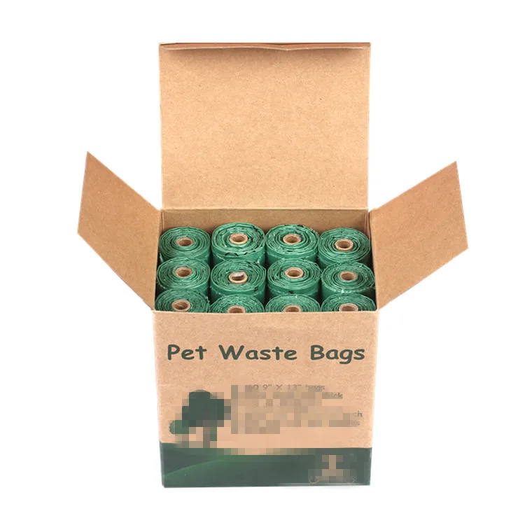 
Pet Product Biodegradable compostable dog poop bags 