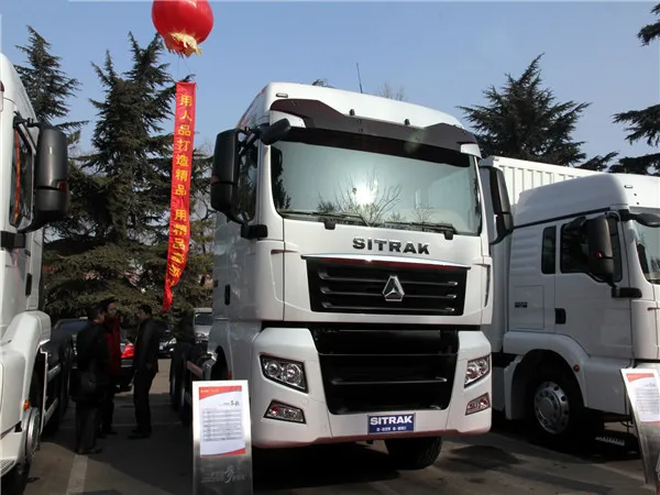 390HP SITRAK C7H 6X4 головки трактора, euролиii Rhd легкий тягач грузовик для Мозамбика