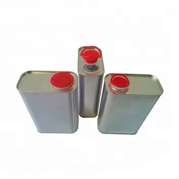 
1L Square Rectangular Metal Tin Container cans for engine oil 