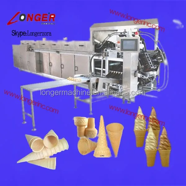 Waffer cone production line|Waffer cone baking and making machine