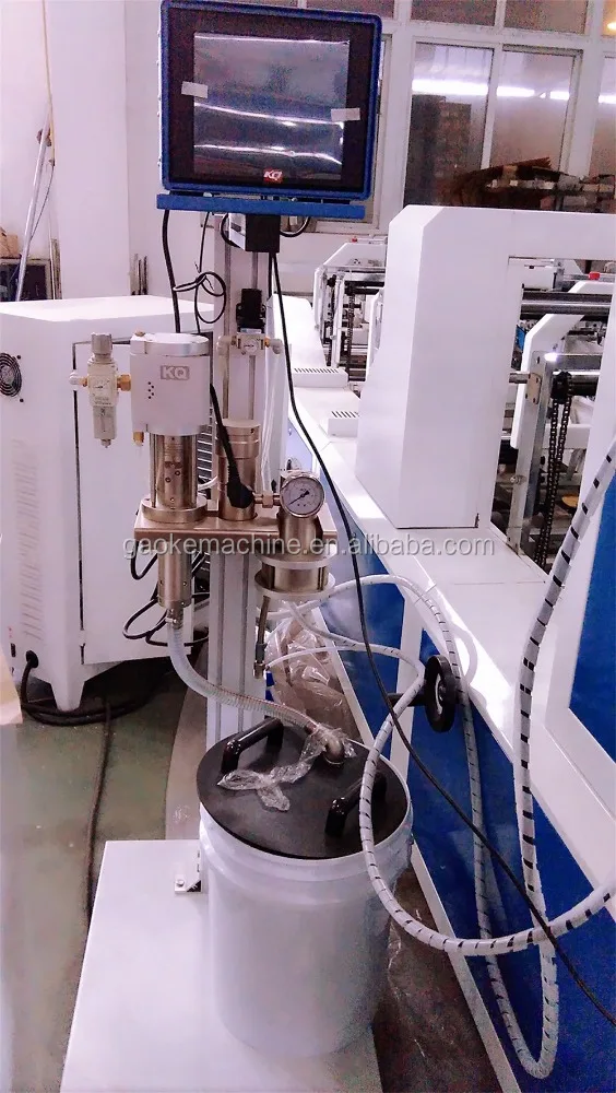 GK-980SLJ High Quality Automatic High Speed 4/6 Corner Carton Box Making Machine