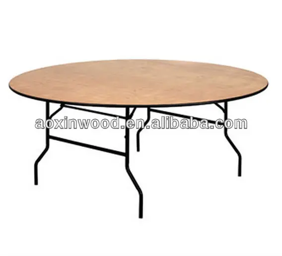 Round Table PVC edge with Plywood top for sale / outdoor