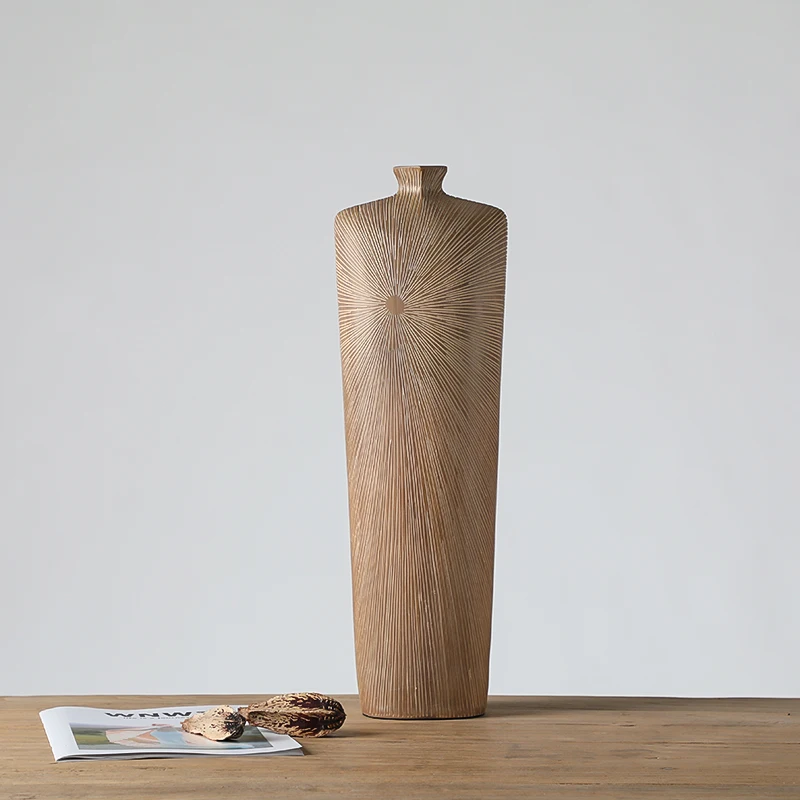 Home Decoration Accessories Embossed Creative Vase For Home Decor Flower