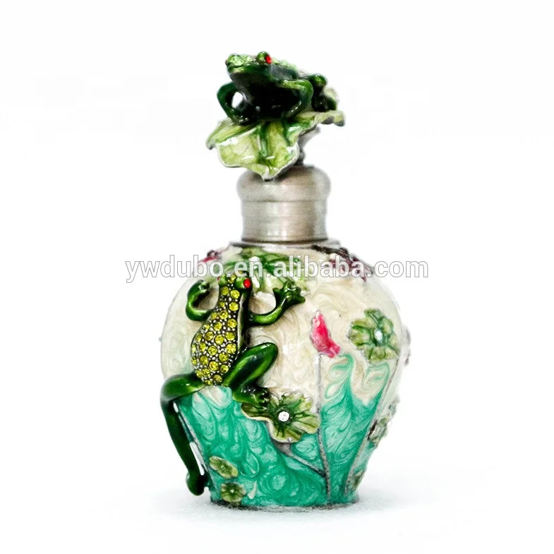 6ml Metal Dragonfly Butterfly Rose Frog Perfume Essential Oil Bottles with stainless Dropper or Bar#57001/57002/57003/57012