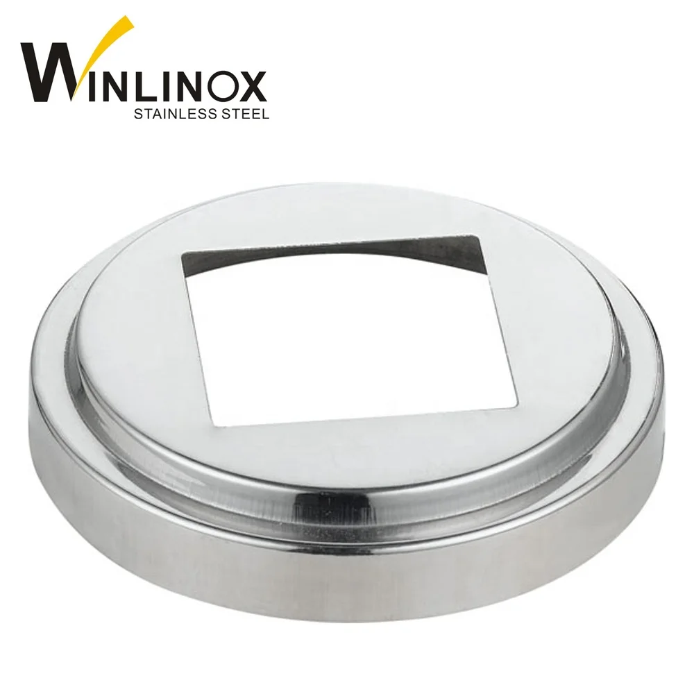 50.8mm balustrade post base cover metal railing cover