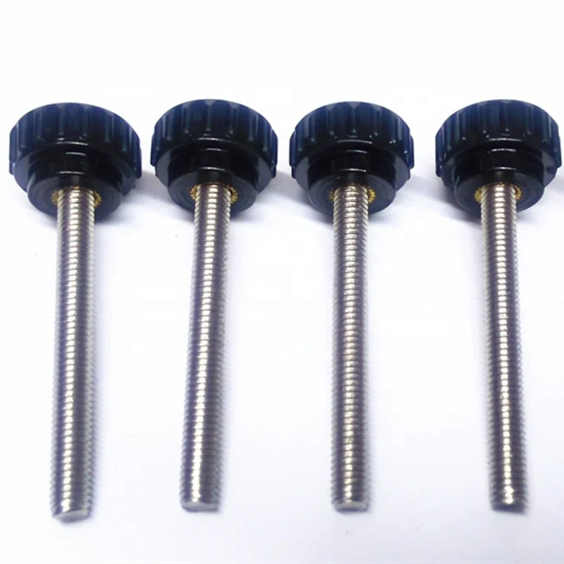 Thread Plastic Knurled Grip Knob for Power Tool Accessories