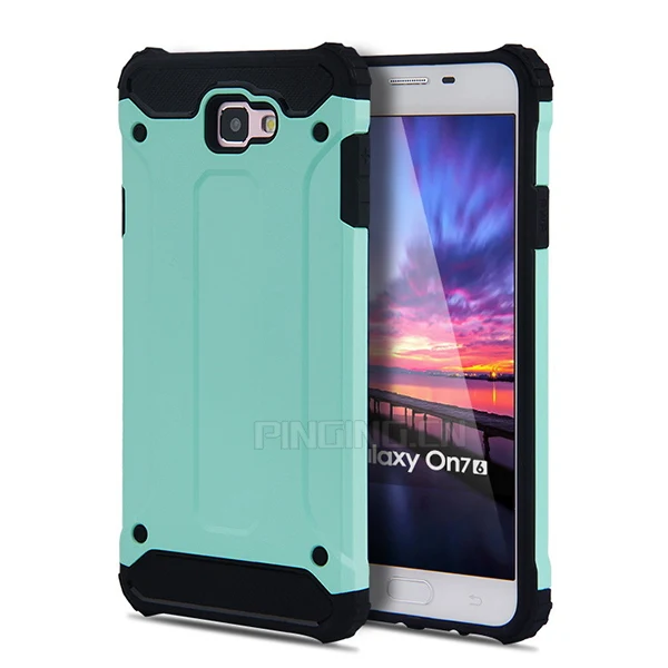 combo hybrid pc tpu armor case for Samsung j2 j3 j5 j6 J7 j8 pro Prime , 2 in 1 hard phone cover for Samsung J7 Prime