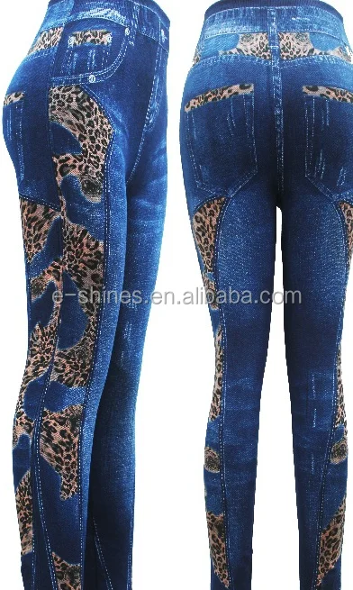 Модные женские брюки, эластичные облегающие джеггинсы, джинсы, леггинсы с принтом