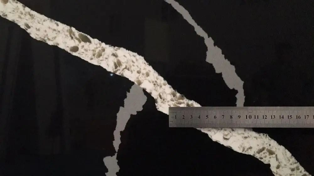 
Newest modern decoration black marquina quartz stone slabs 