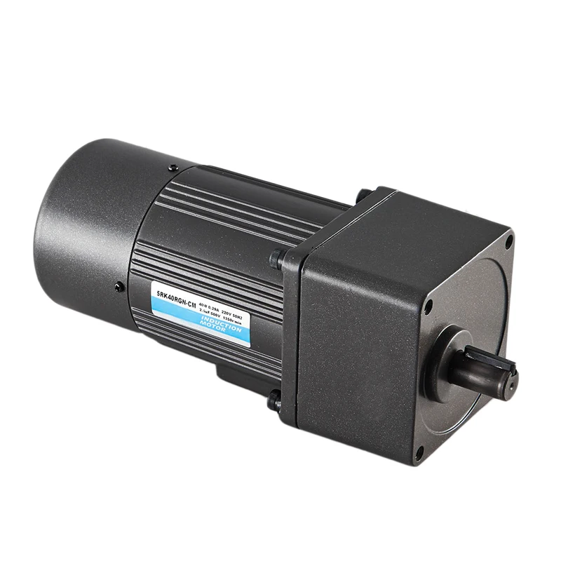 90mm 110v 220v 40w low rpm speed controller electric ac gear motor