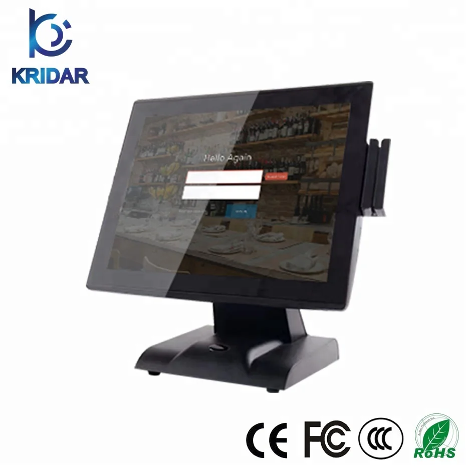 
Безвентиляторная заправочная станция с низким энергопотреблением, сенсорный кассовый аппарат, оборудование для кассовой системы 