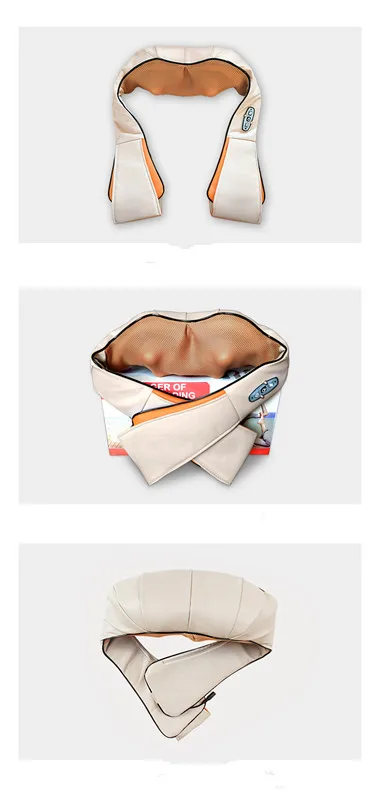 
OEM Neck Massager Kneading Shawl with Heat for Car Home Office Use 