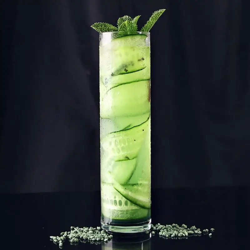 
Haonai Tall Cocktail Glasses 13oz / 370ml,Highball Tumbler Soda limed Cocktail Tumbler 