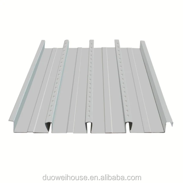 China Duowei Building Materials Galvanized Corrugated Metal Steel Floor Decking Sheet