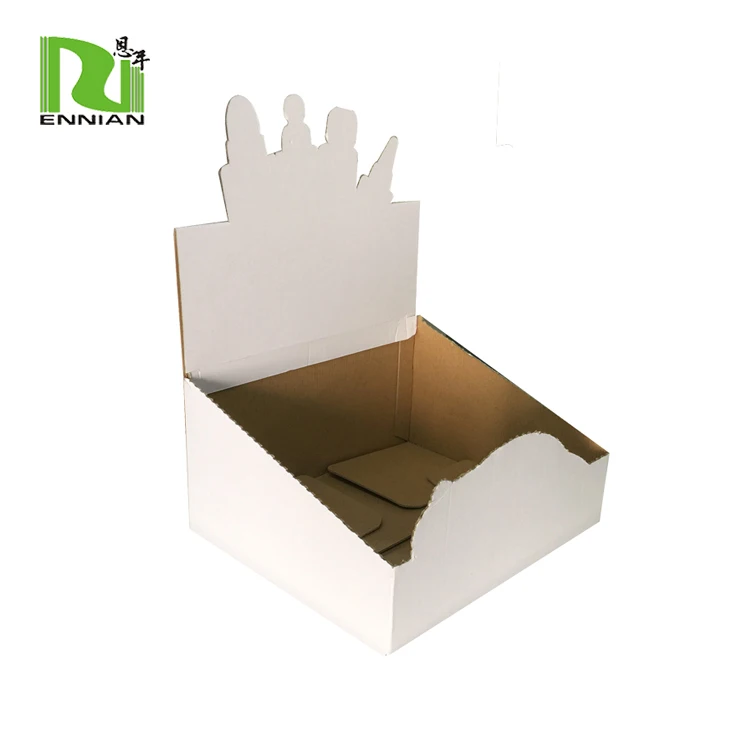 counter display cardboard counter top display for pen