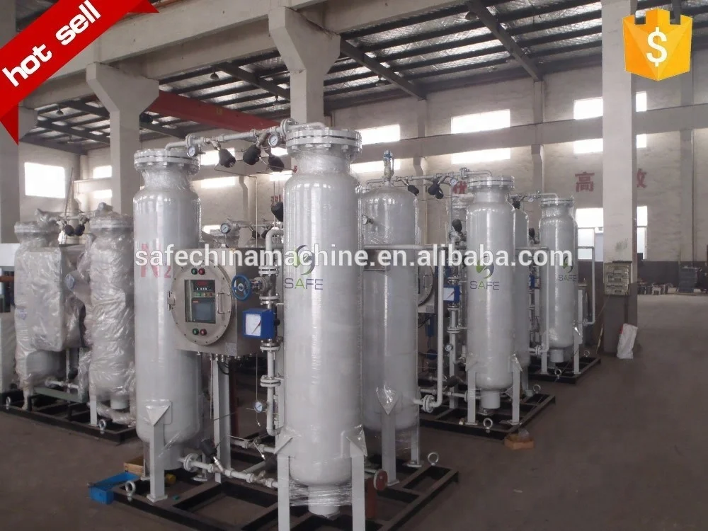 Hypoxia training racing horse and athletes training used nitrogen generator nitrogen gas with Alarm system equipped