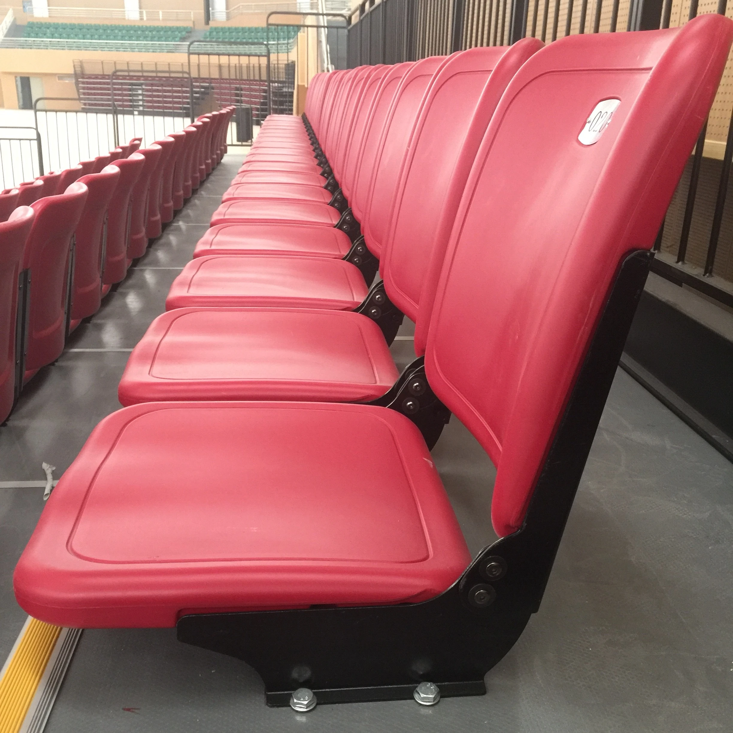 Athens outdoor soccer arena seating tip up stadium chair