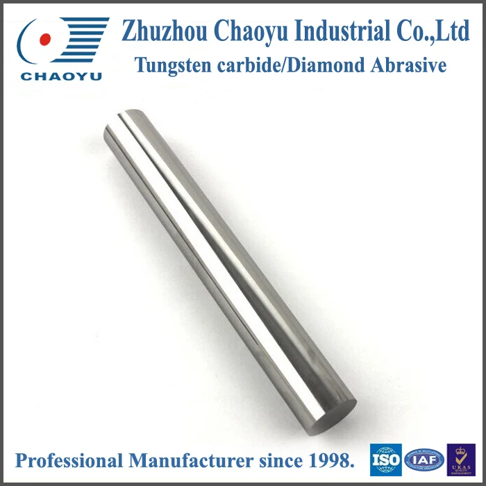 YG12X carbide round rods/sintered solid carbide rods for carbide rotary burs