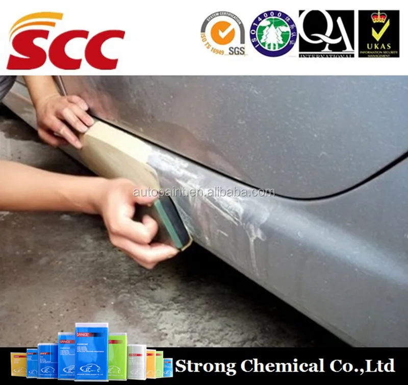 Auto paint usage BPO system light weight polyester putty