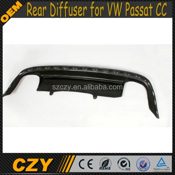 Задний Бампер Место ИСКУССТВЕННАЯ Passat CC Диффузор для Губ для VW Passat CC