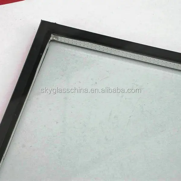 
3+8+3mm Curve Shape and Float Glass Type insulated glass door refrigerator freezer 