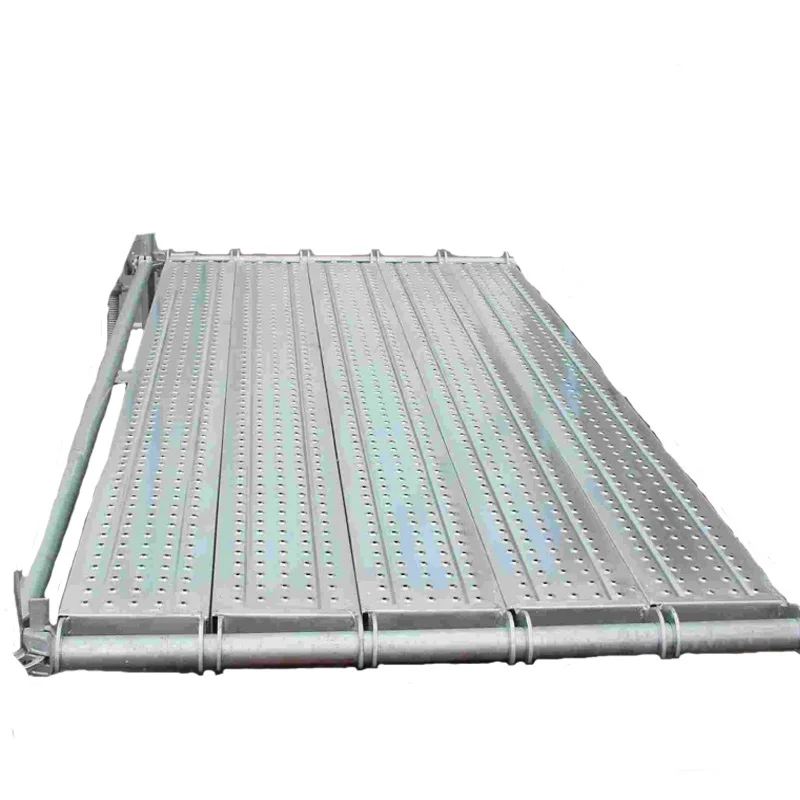 Galvanized Building Scaffolding Steel Catwalk Size working platform