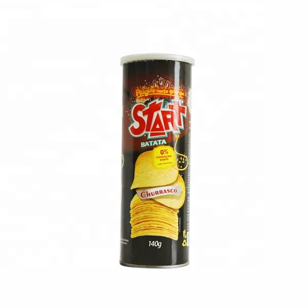 Pringle style potato chips halal snacks potato chips