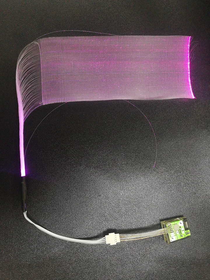 Free sample cool party fiber optic led shoes