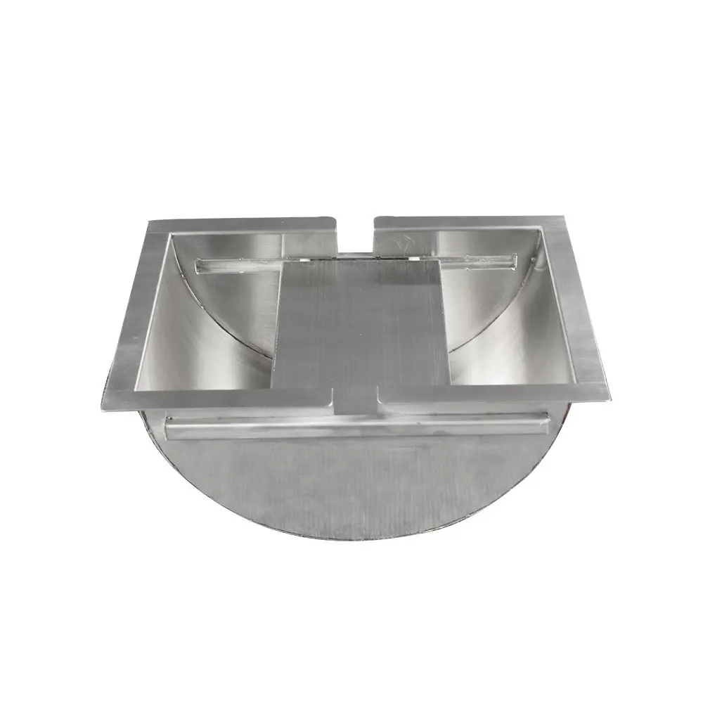 Выдвижной лоток для банкнот с крышкой матовая отделка нержавеющая сталь дизайн отверстием посередине