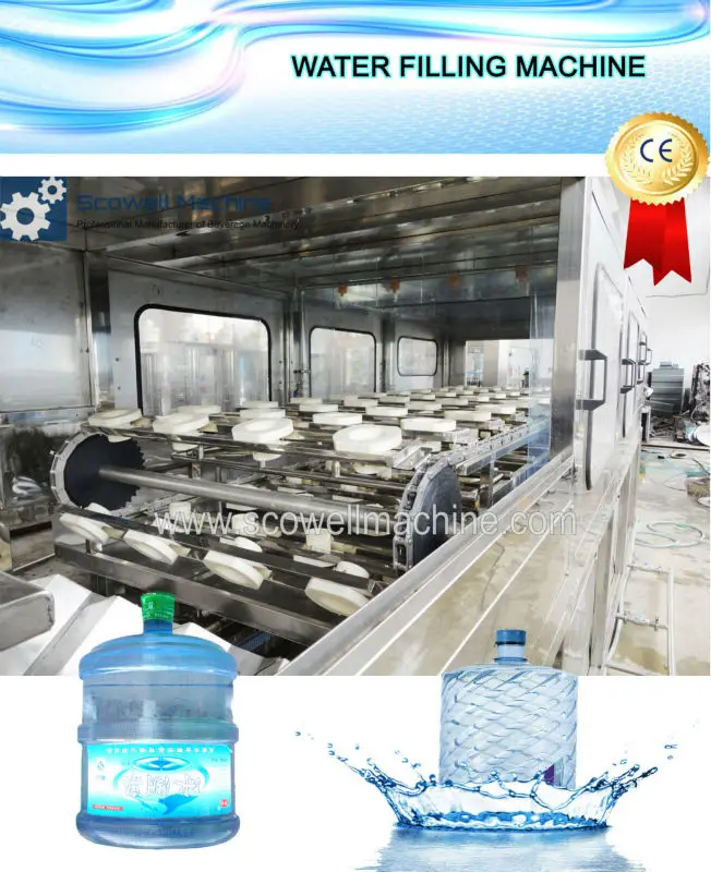 automatic barrel water bottling machine