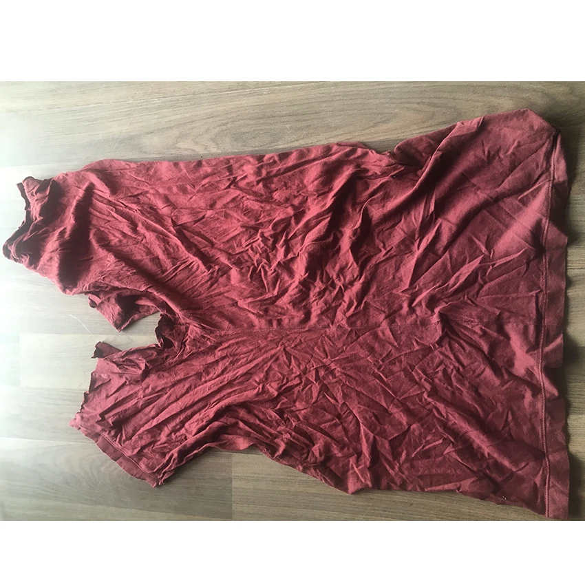 china cotton industrial bulk rags  t shirt cotton wipers cheap cotton rags price for export Canada
