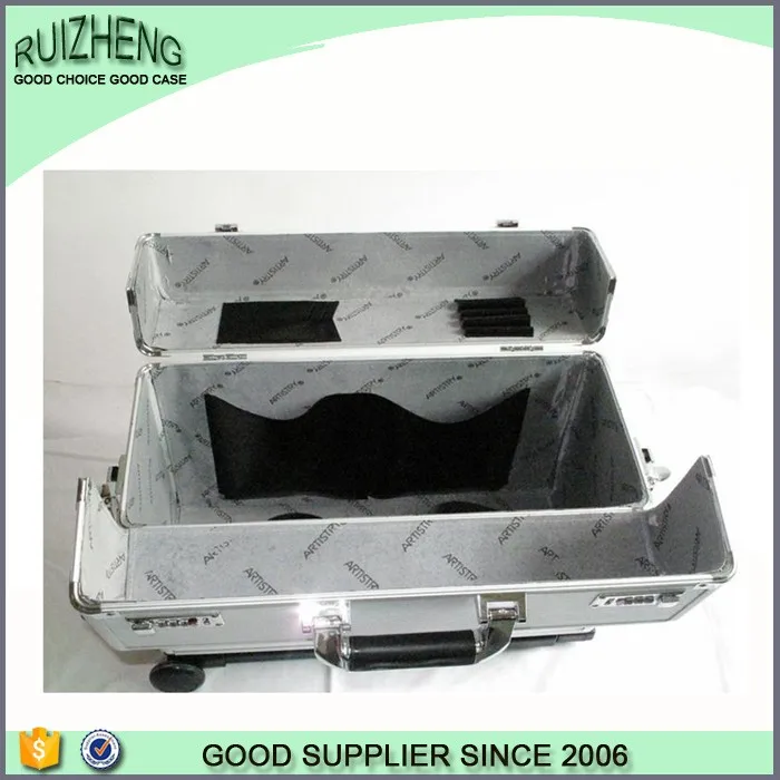 Aluminum Rolling Luggage  Case Flight case  Aluminum  Travel Suitcase