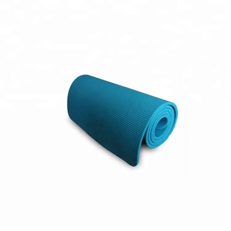 Factory price OEM design yoga exercise mat ecofriendly extra thick nbr yoga mat factory whole sale roll mat for yoga sports