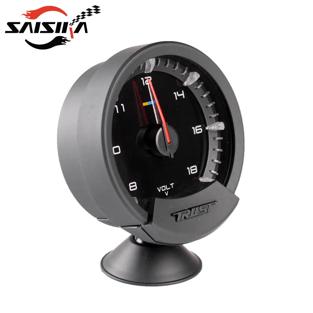 
Saisika 74mm High Performance 7 colors Auto Gauge Tachometer Fuel Pressure Oil Pressure Auto Gauge 