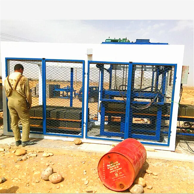 qt 615 fully automatic concrete block making machine