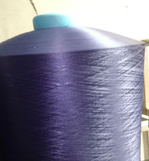 Free samples wholesale 100% Polyester fiber 150D/48F DTY Elastic wire yarn