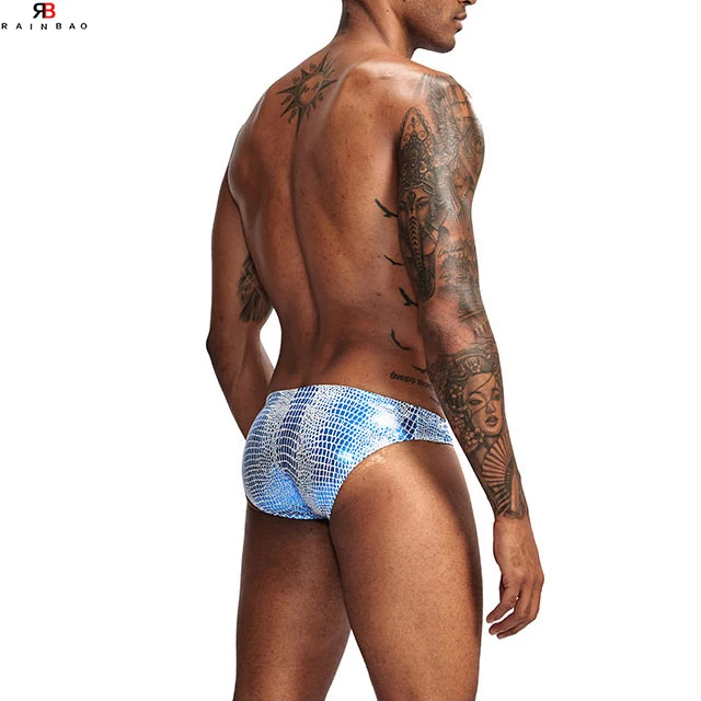 Индивидуальная этикетка, сексуальное мужское бикини, трусики, нижнее белье