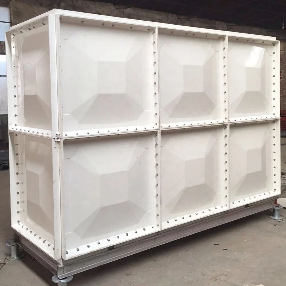 Flexible 500 Liter Farm Fish Smc Frp Grp 5000 Litre Fiberglass Water Tank Underground