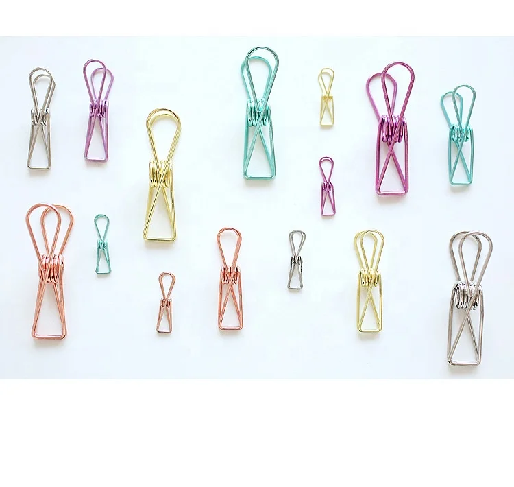 Hollow metal creative dovetail clips