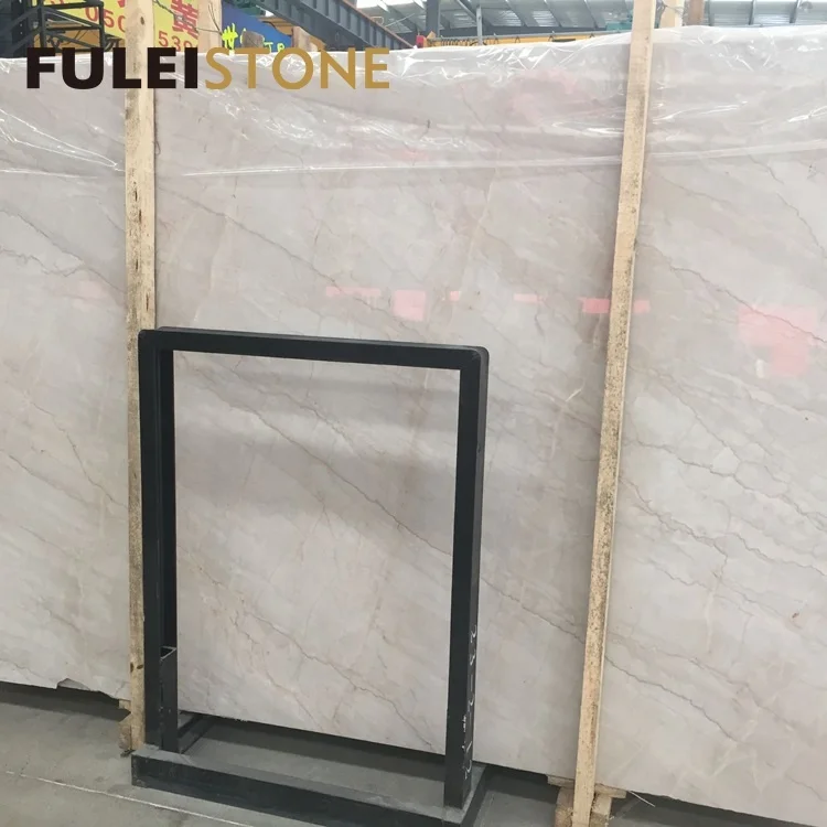 Polished Cheap Cream Pink Marble Floor Tile