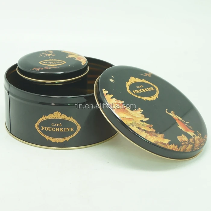 factory audit cookies biscuit tin can set for packing