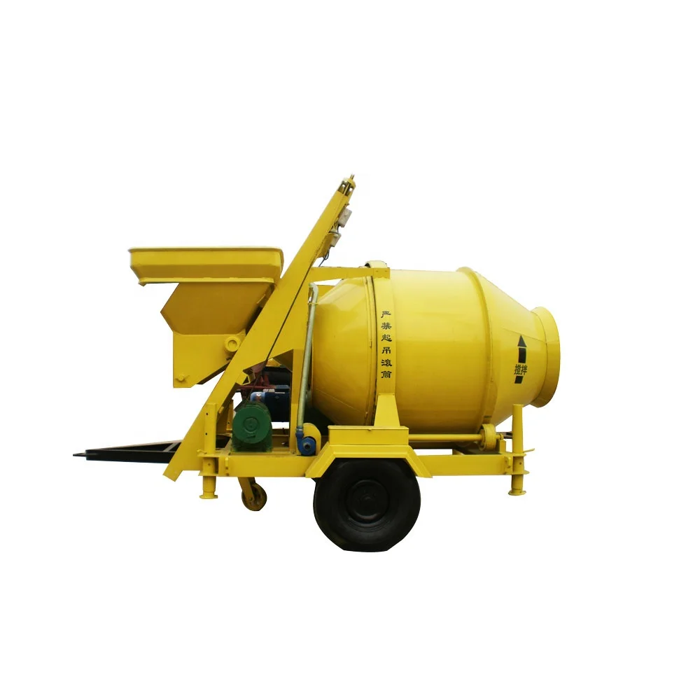 6-8m3 h Small hydraulic pump concrete mixer  concrete pump mixer