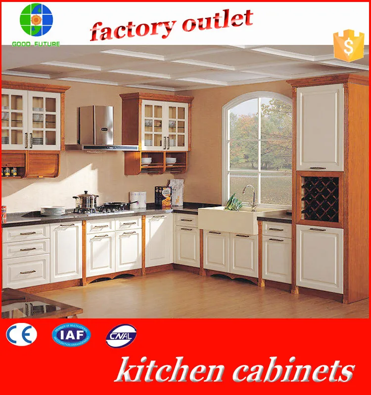 
2017 hot wholesale factory outlet soft close modern kitchen cabinet 