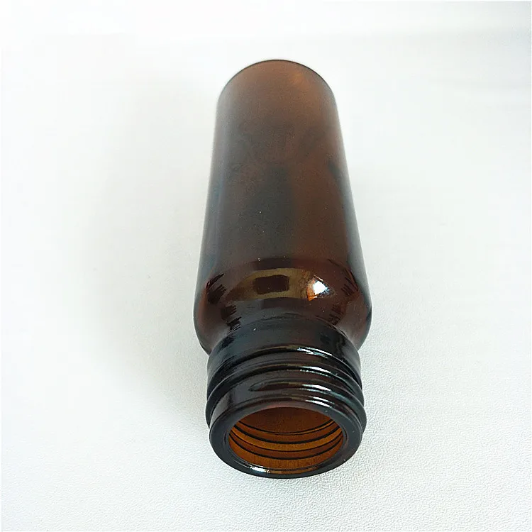 20ml   pharmaceutical oral liquid amber glass bottles with stopper and aluminium cap