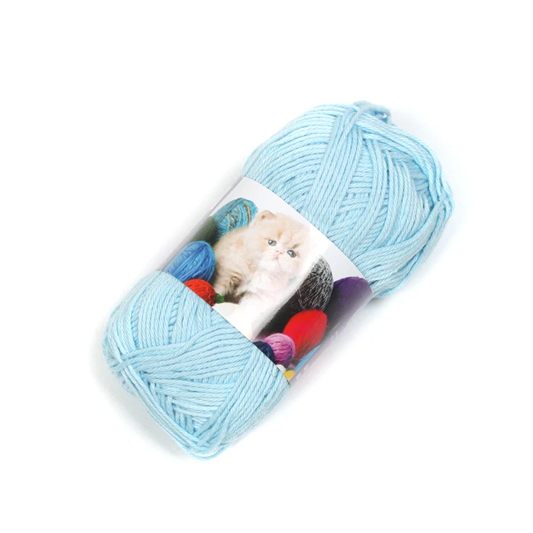 
Organic Cotton Yarn Mercerized 100% Cotton Mop Yarn Popular In European Market For Supermarket 