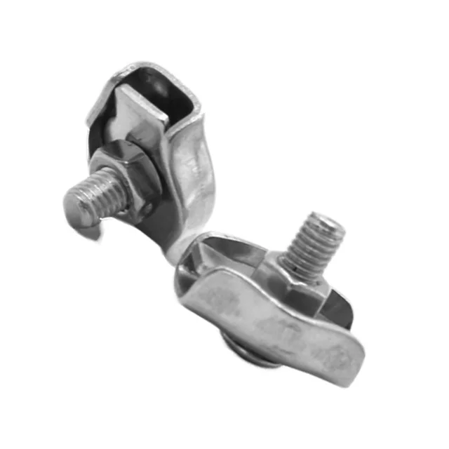 High standard DIN/JIS/ISO M5 electrical steel wire rope clamp with best price